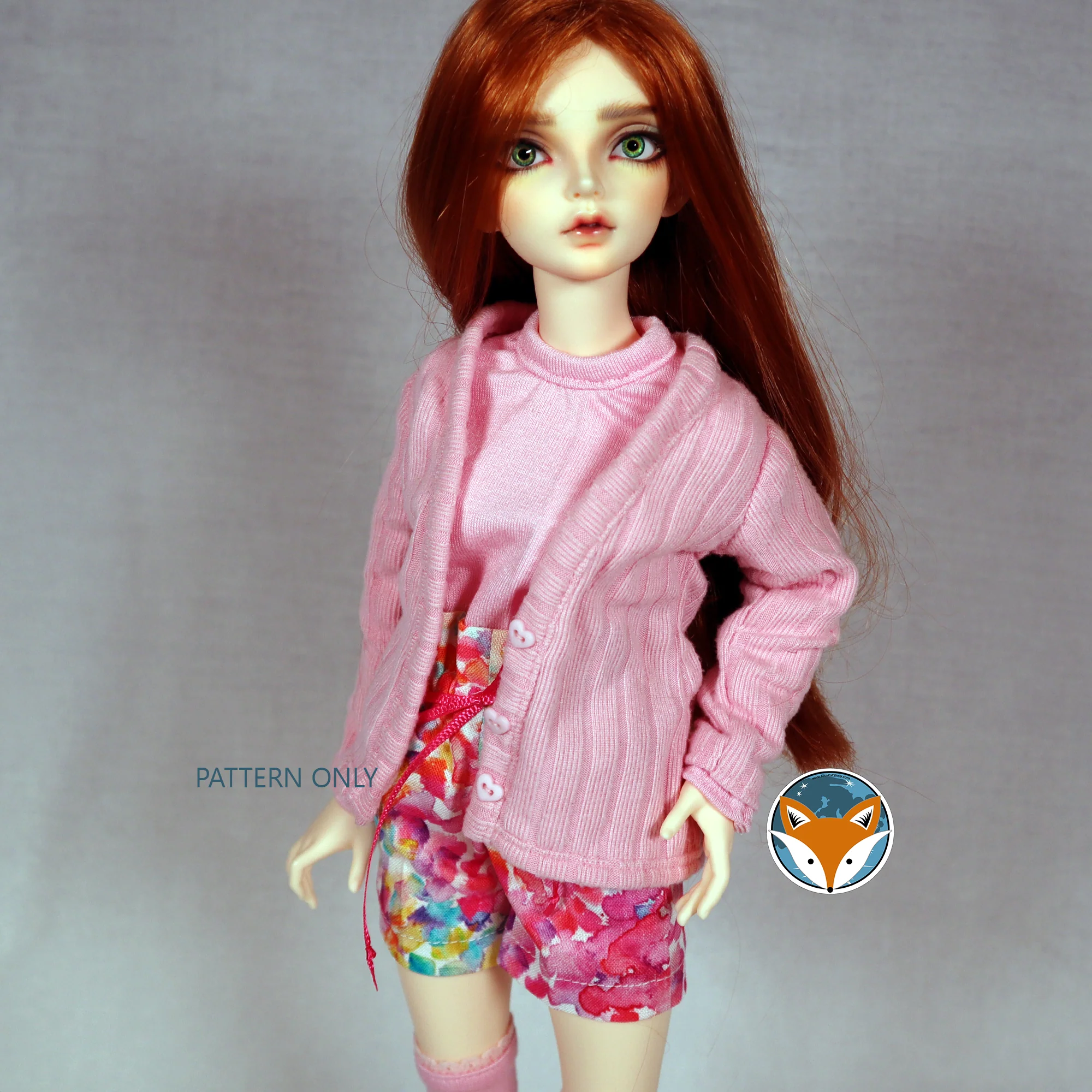 Simple Cardigan for Slim MSD - Digital Sewing Pattern - Image 3