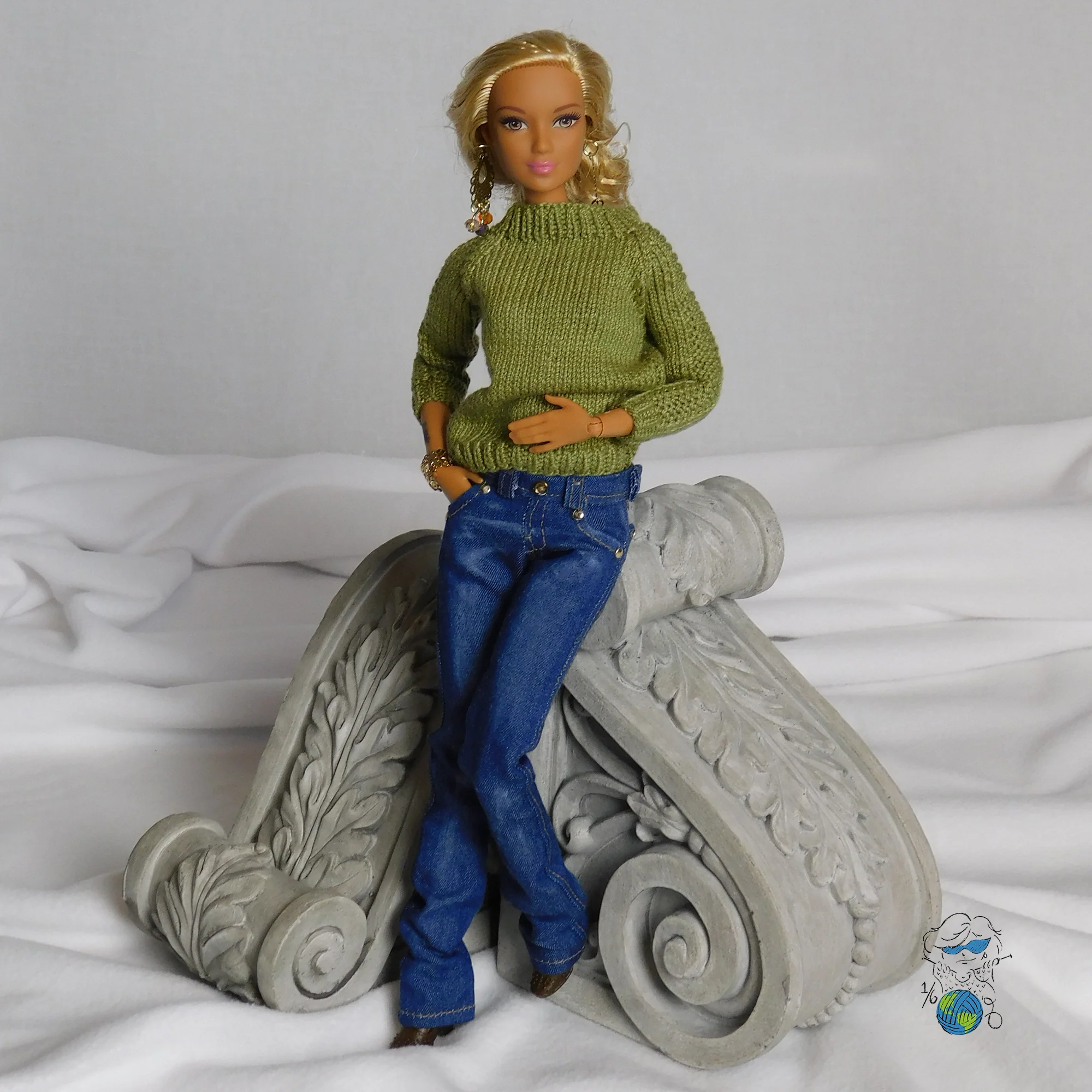 Digital Pattern for Basic Jeans Bottoms for 11.5-12 inch Fashion Dolls - Image 4