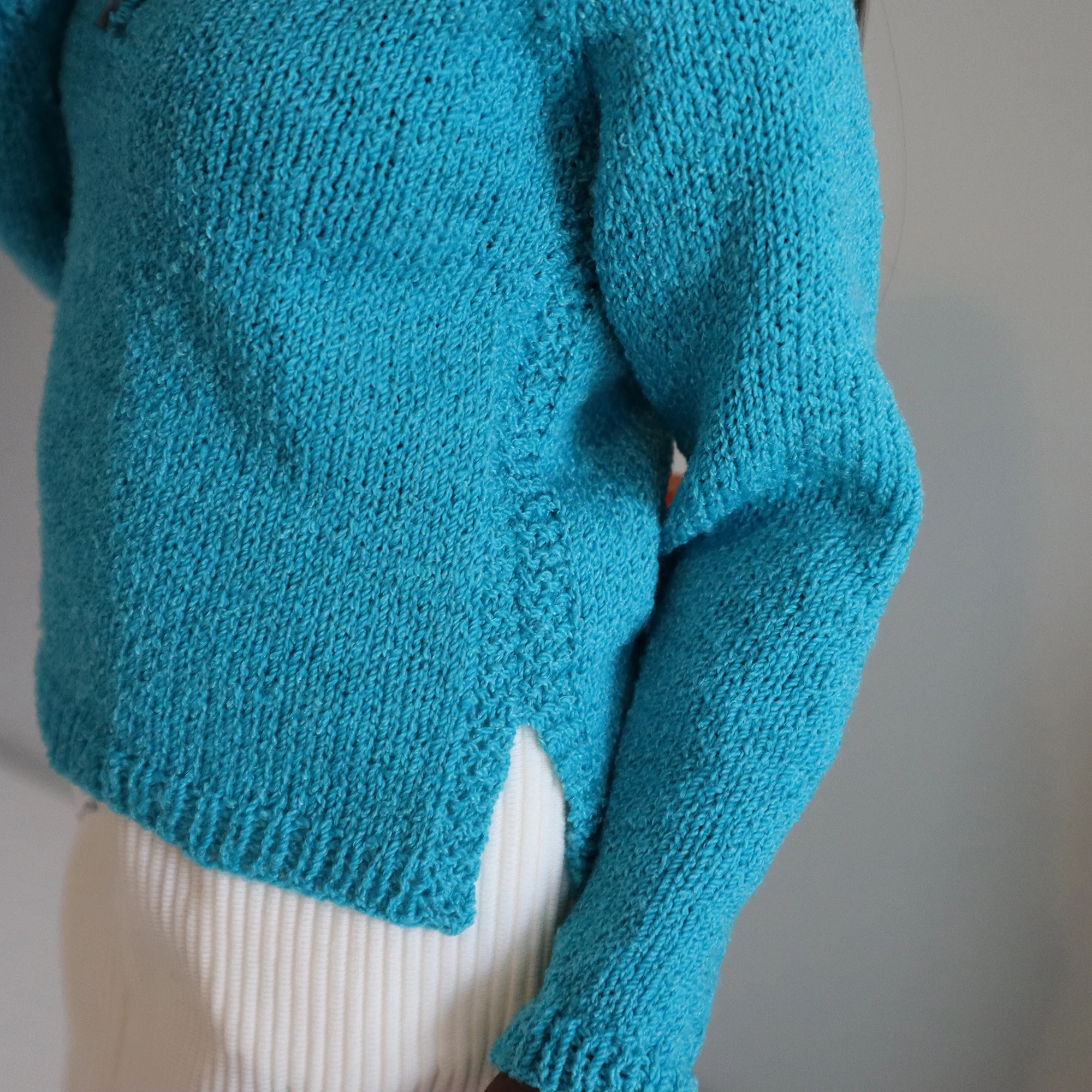 Collared Knitted Pullover for Smart Doll Pear - Digital Knitting Pattern - Image 2
