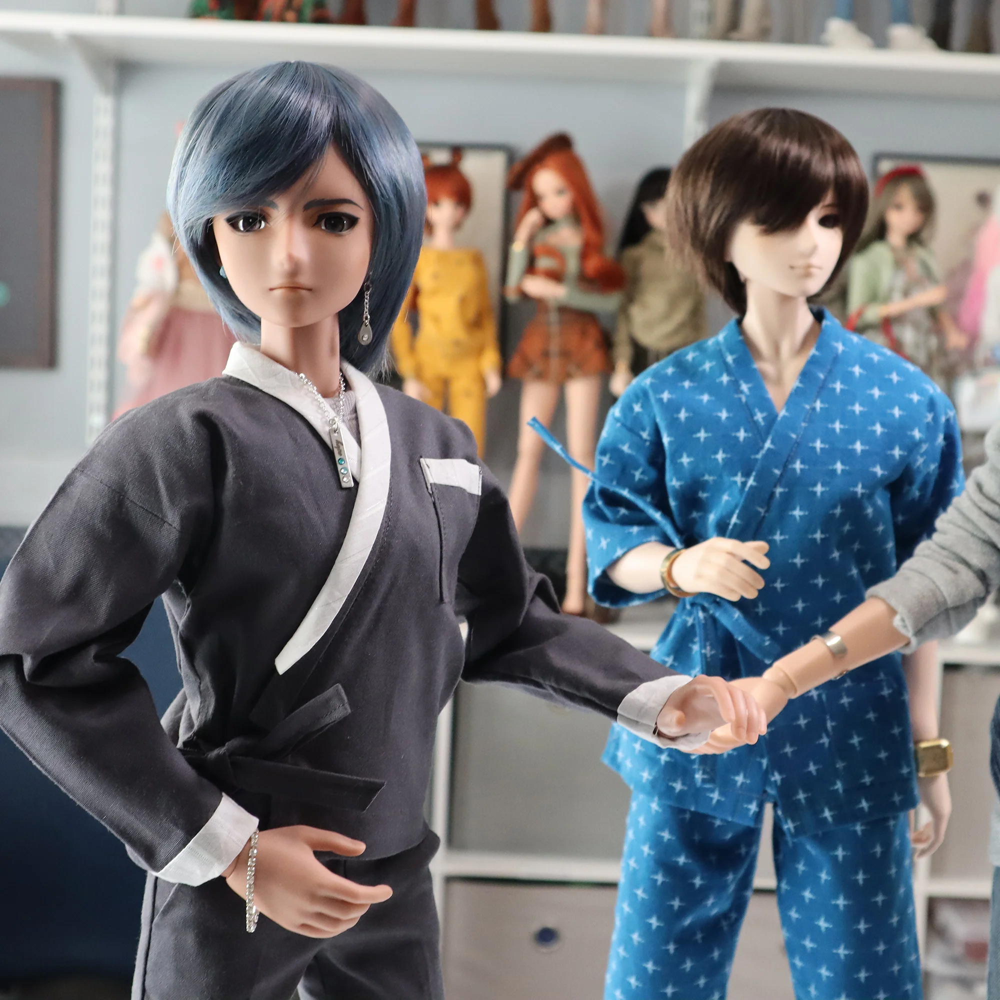 Jinbei Inspired set for Smart Doll Macho and Slim Males - Digital Sewing Pattern - Image 2