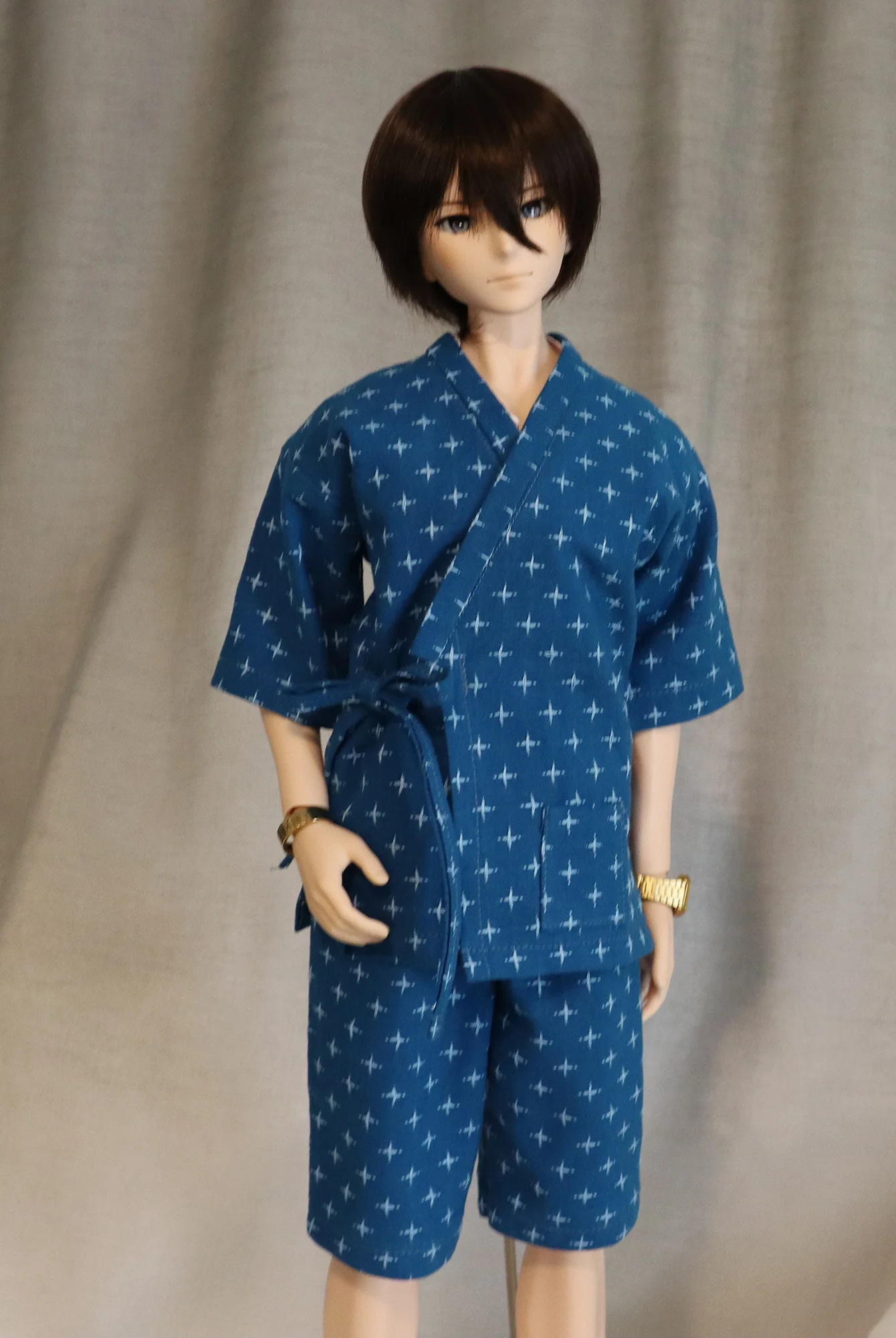 Jinbei Inspired set for Smart Doll Macho and Slim Males - Digital Sewing Pattern - Image 4
