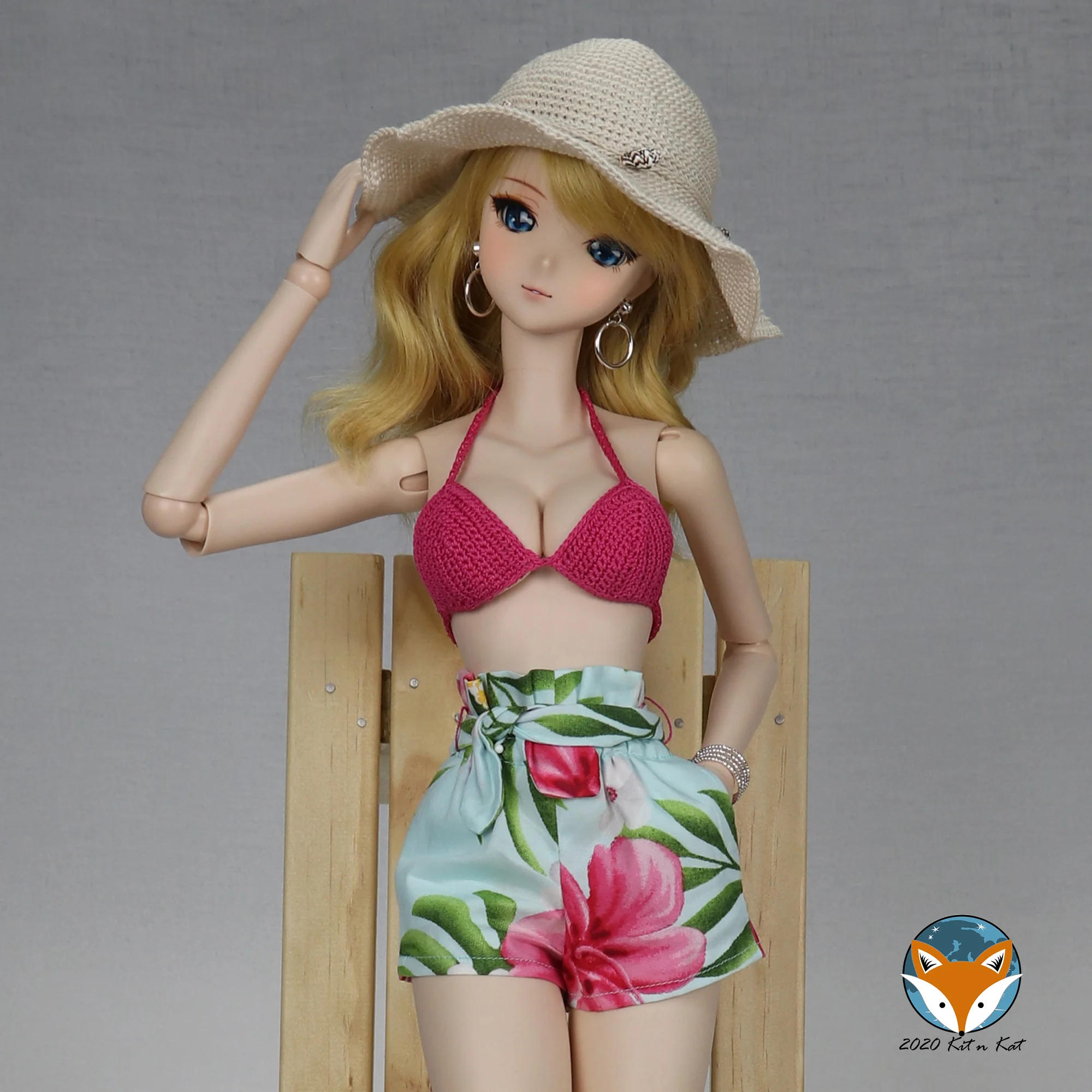 Paperbag Waist Bottoms for Smart Doll Classic - Digital Sewing Pattern - Image 5