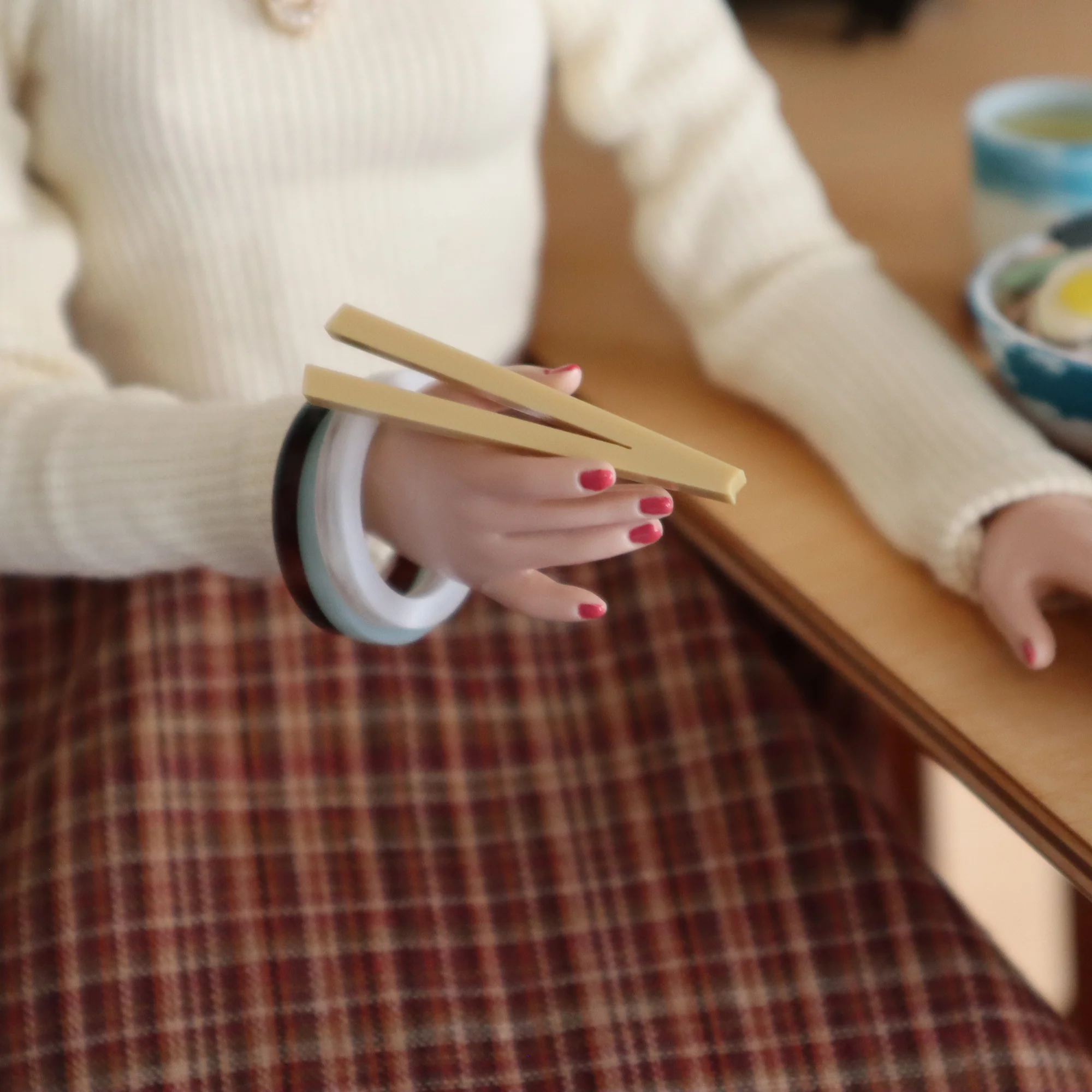 Ramen / Soba Set with Tray for BJDs 1/4 scale - Image 3