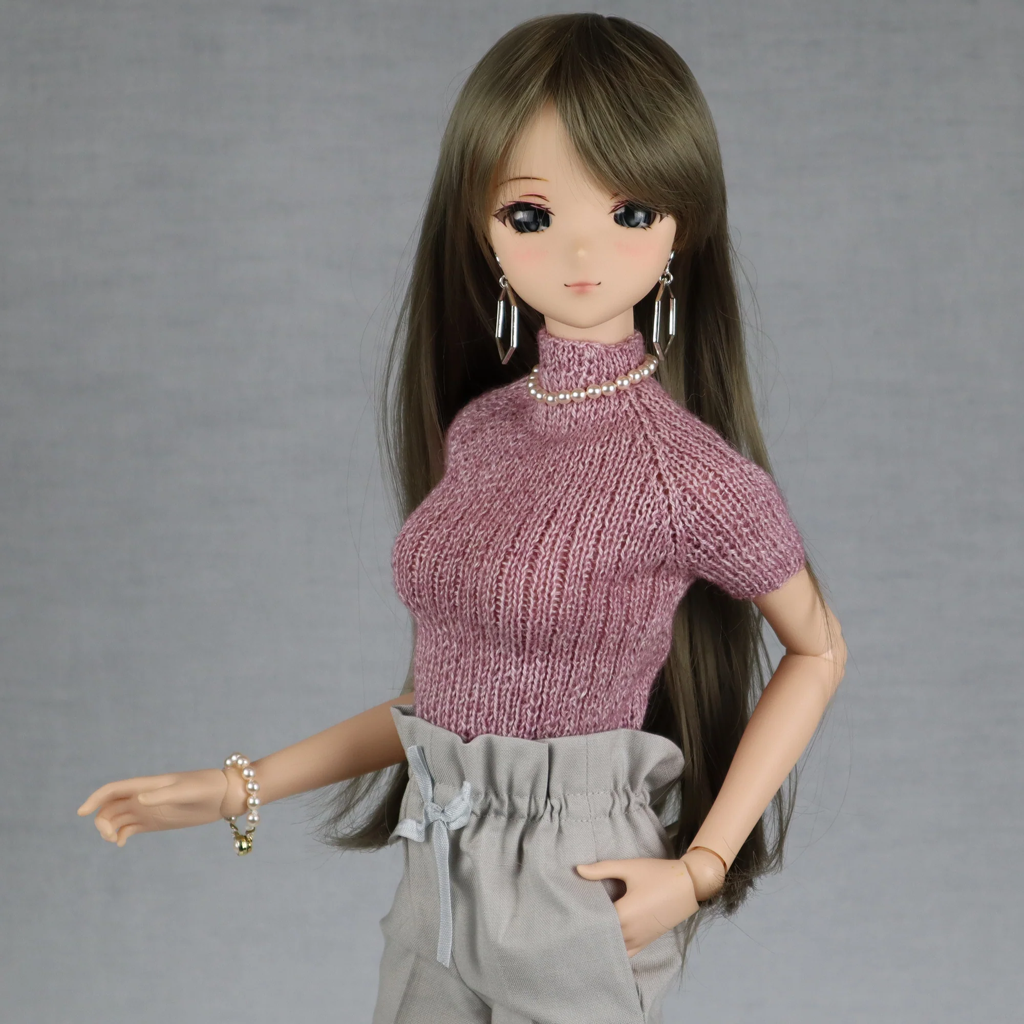 Ribbed Turtle Neck Sweater Digital Download - Image 3