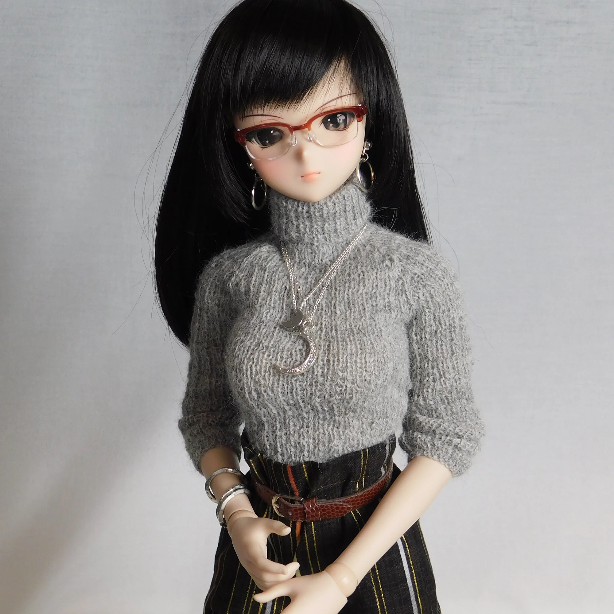 Ribbed Turtle Neck Sweater Digital Download - Image 4