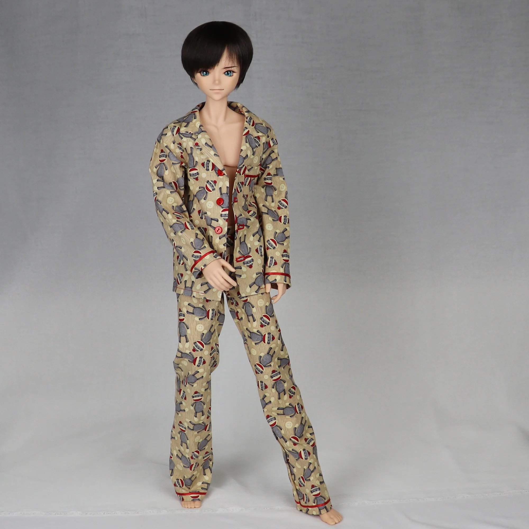 Pajamas Unisex for Smart Doll Classic, Smart Doll Macho or Slim Guys - Digital Sewing Pattern - Image 4