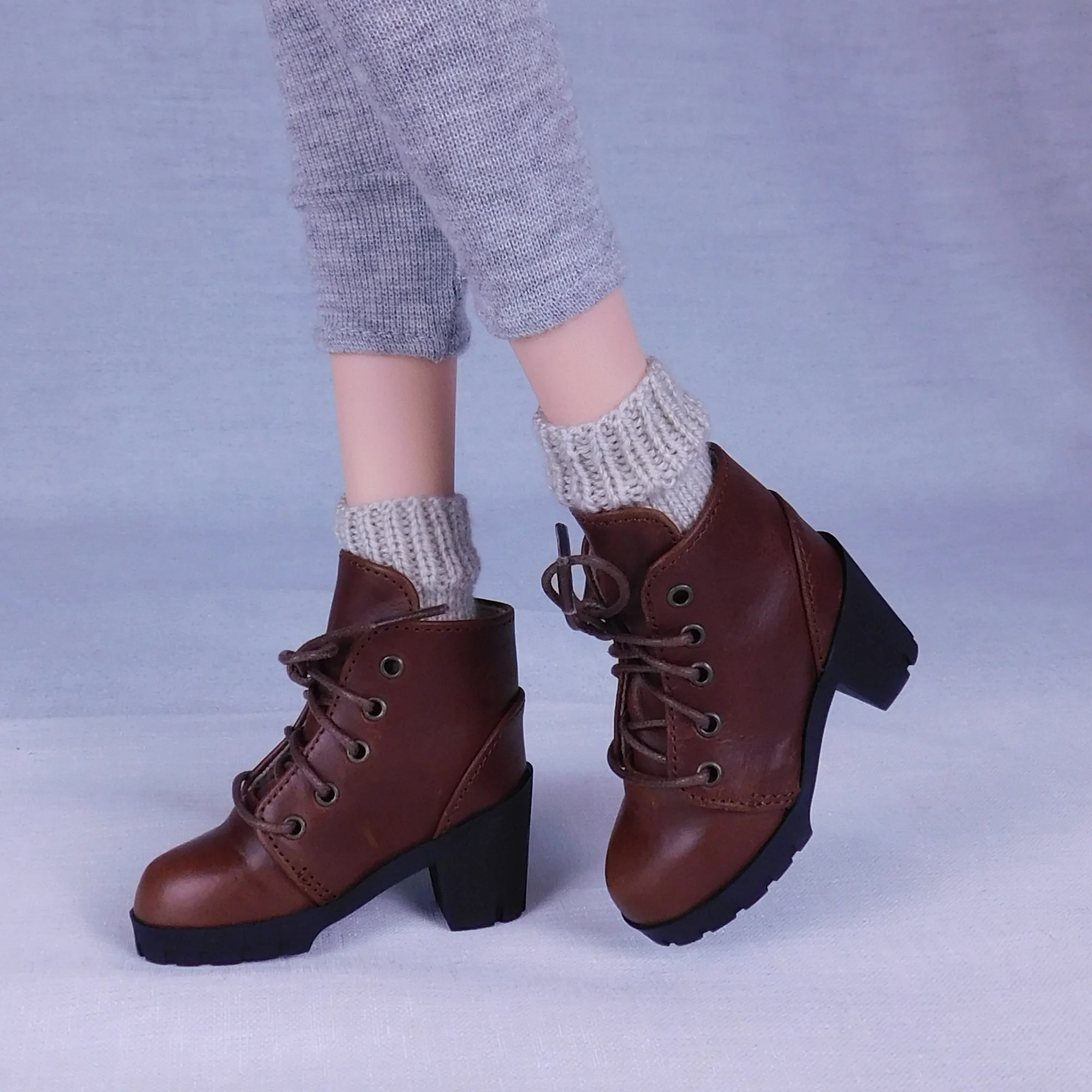 Winter Accessories Mega Set Unisex - All Smart Dolls, 7-9 inch BJD heads - Digital Knitting Pattern - Image 7
