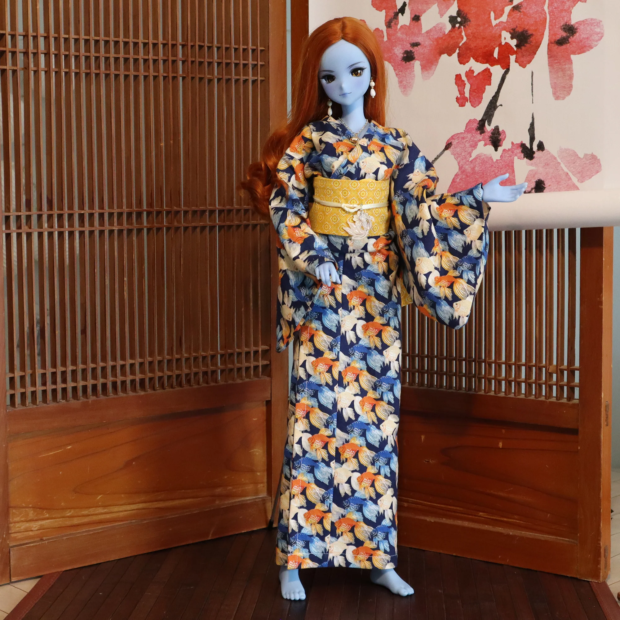 Yukata & Obi for Smart Doll Classic and Pear Girls - Digital Sewing Pattern - Image 6