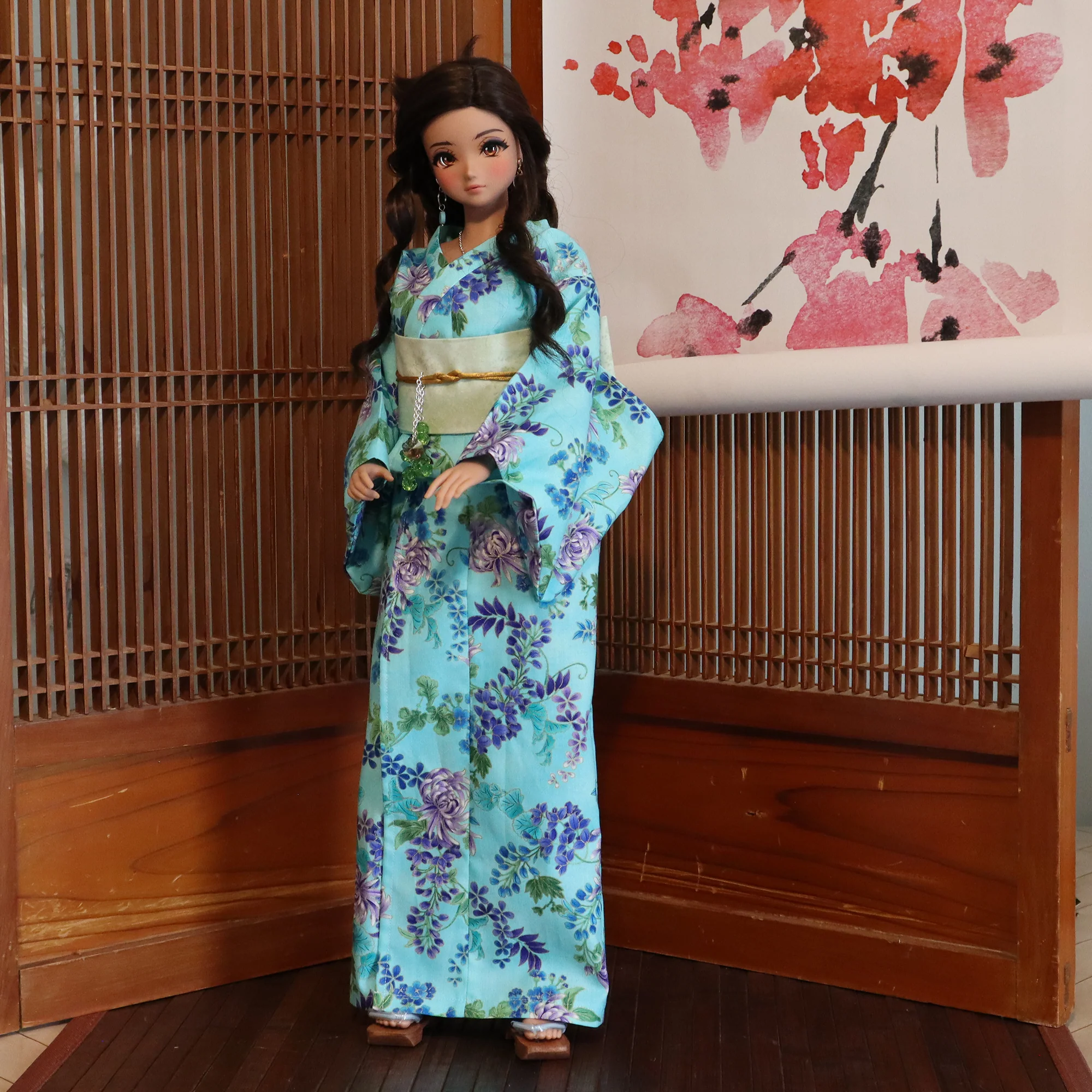 Yukata & Obi for Smart Doll Classic and Pear Girls - Digital Sewing Pattern - Image 8
