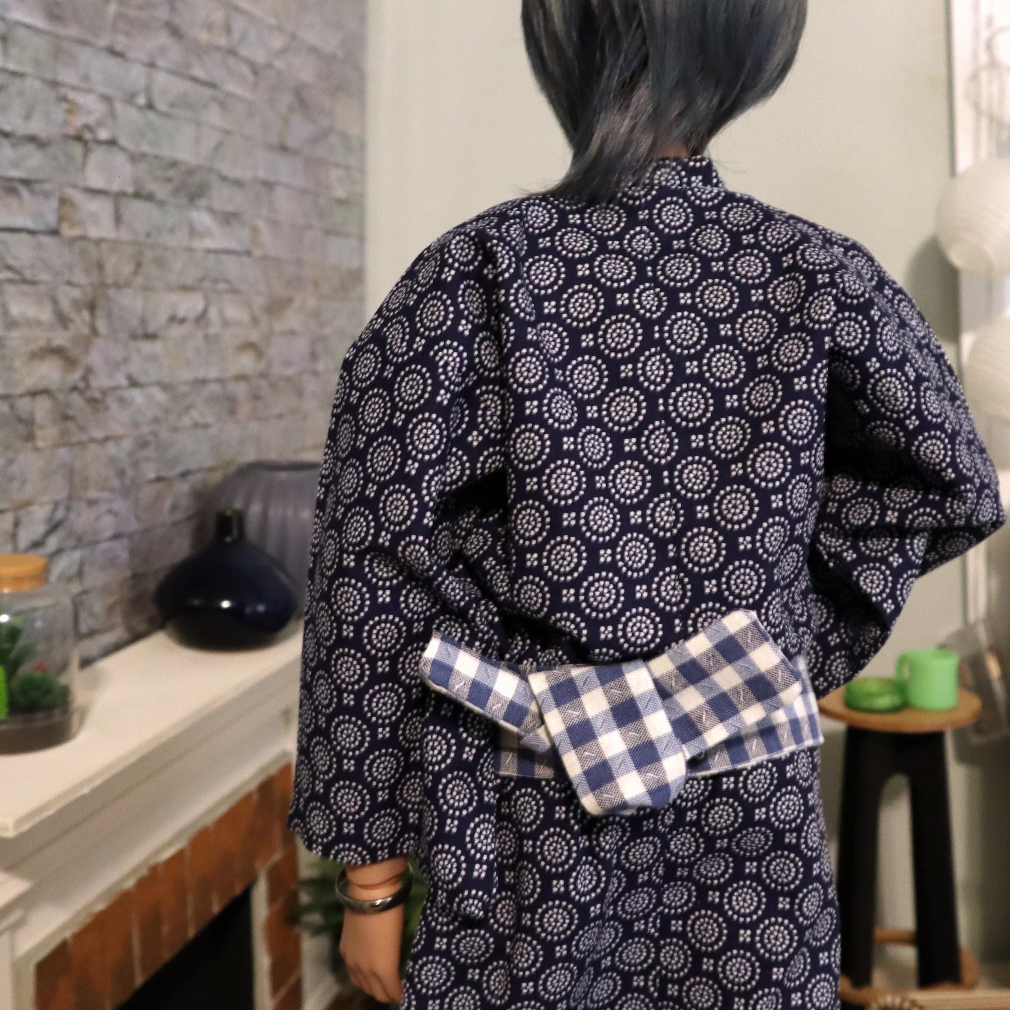 Yukata & Obi for Smart Doll Guys - Digital Sewing Pattern - Image 4