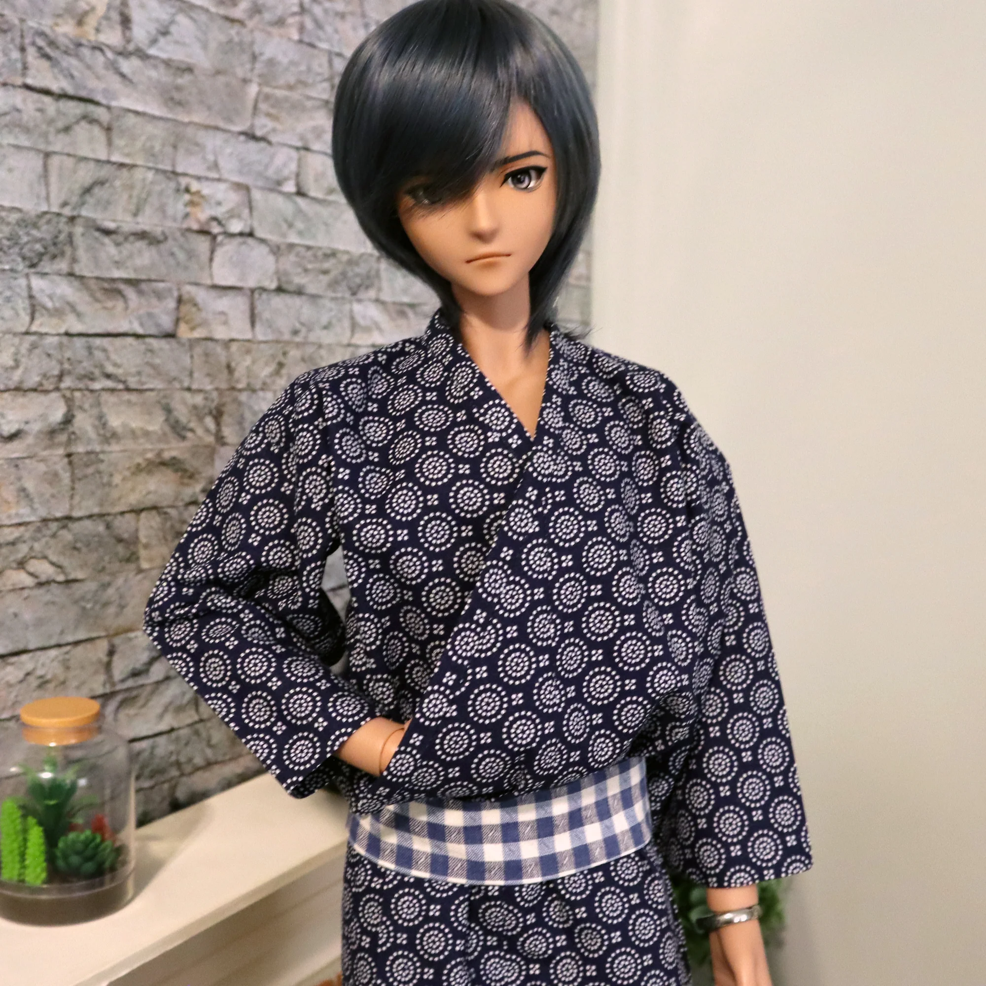 Yukata & Obi for Smart Doll Guys - Digital Sewing Pattern - Image 5