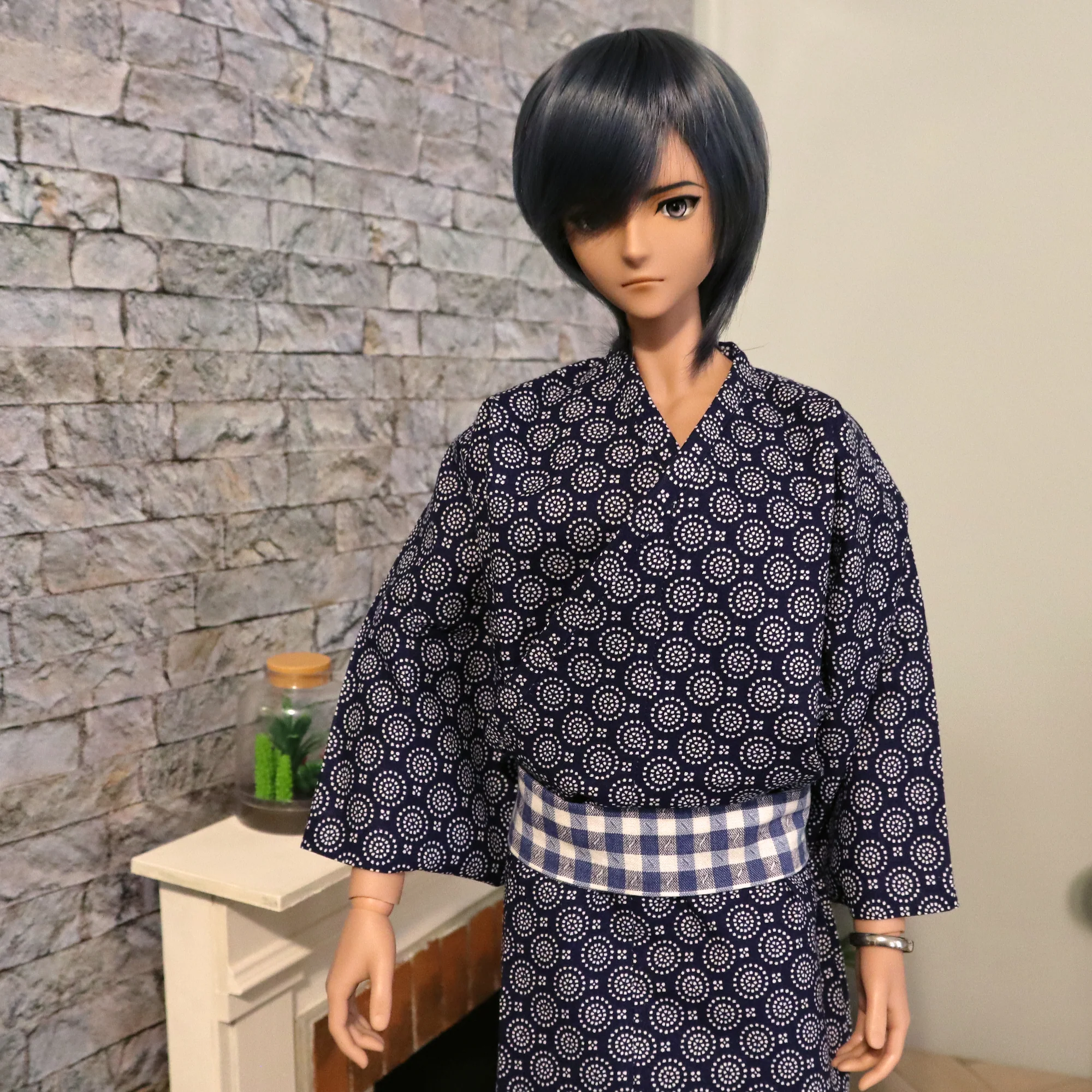 Yukata & Obi for Smart Doll Guys - Digital Sewing Pattern - Image 6